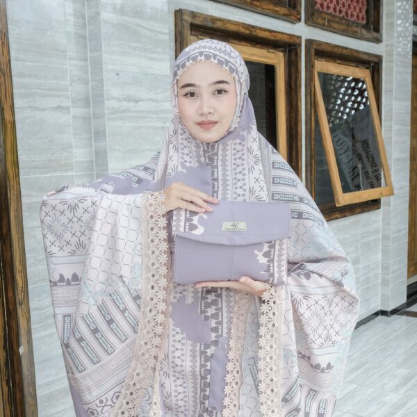 Mukena Dewasa Luxury Maxmara - 2 in 1 - Gambar 3